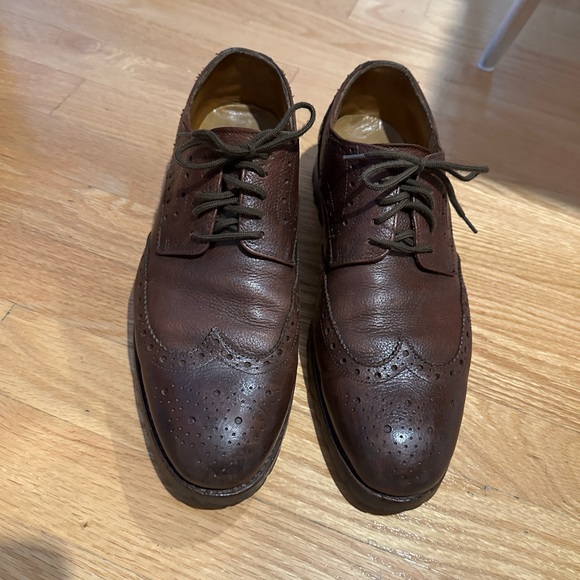 Men’s brown leather oxford brogues. Recently resoled. Excellent quality leather. - Picture 3 of 10